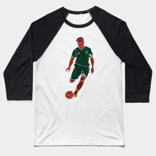 Soccer Season 8 Baseball T-Shirt